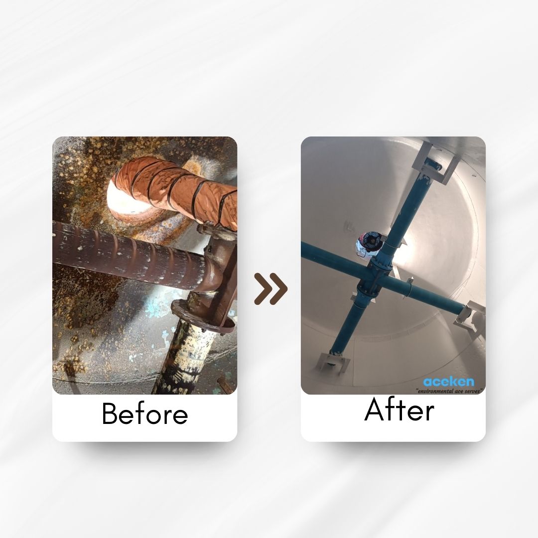 เปลี่ยนท่อกระจายน้ำ