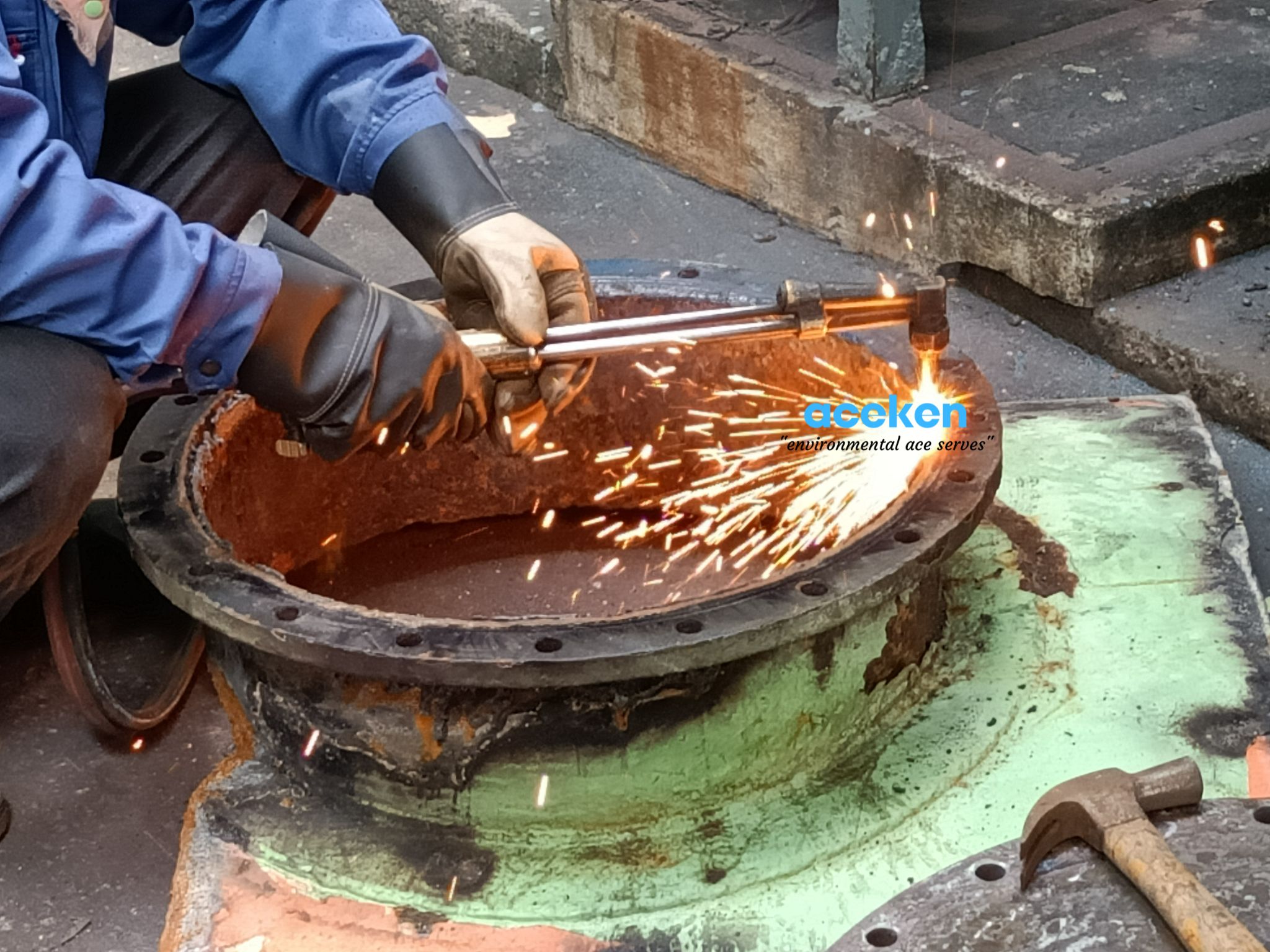 ซ่อมฝา Manhole